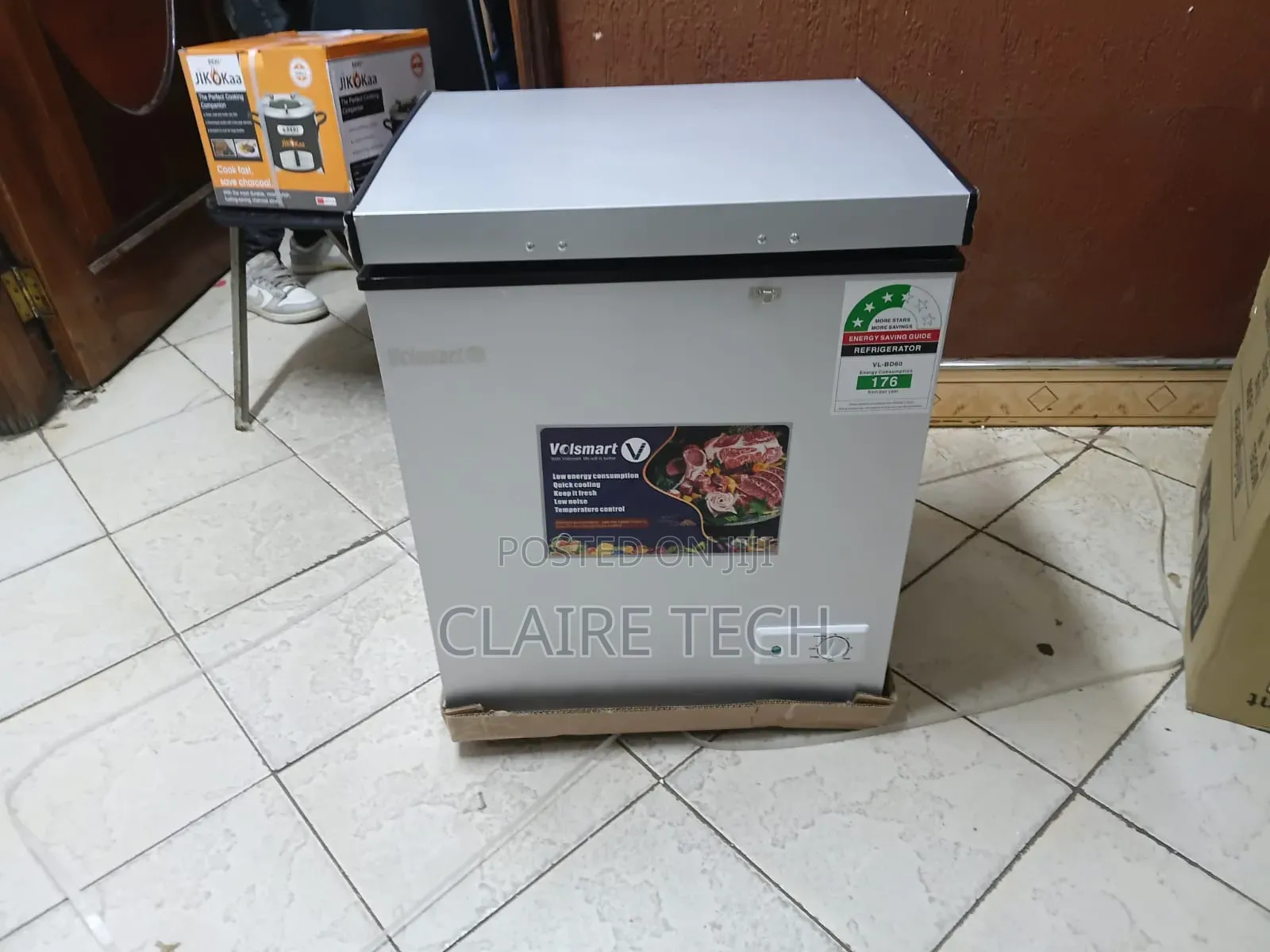 Volsmart 60L Mini Chest Freezer – Powerful Freezing in a Compact Size