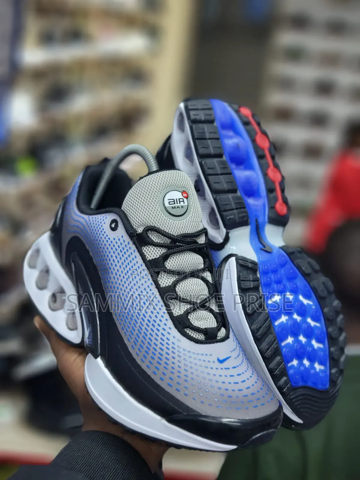 Nike Ai Max DN' Black Lacer Blue'