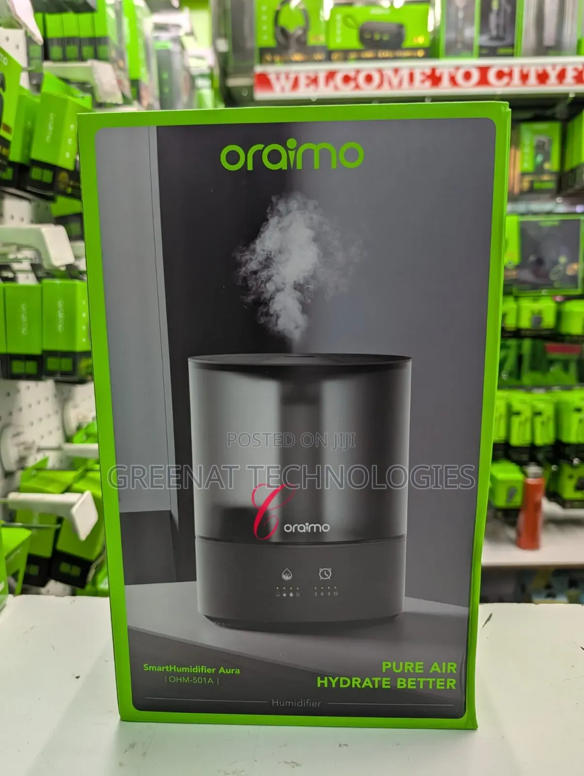 Oraimo Smart Humidifier Aura OHM-501A 4L Pure Air Humidifier