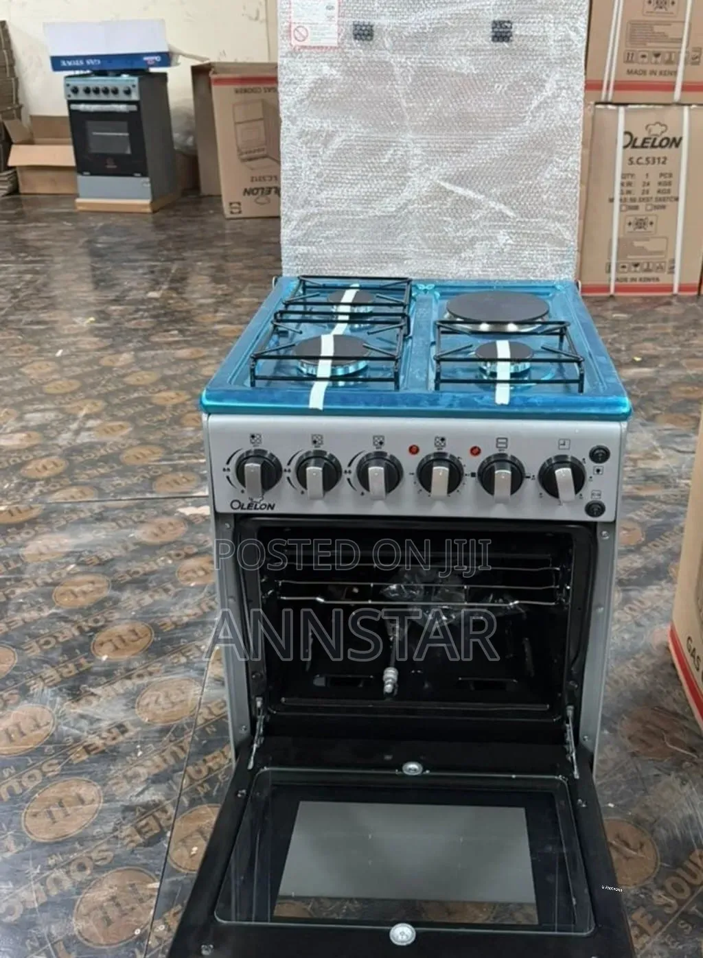 New Model Silver Olelon Free Standing 3 G+1E OL14