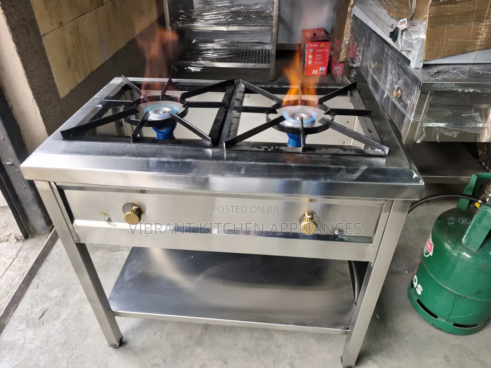 Two Burner High‐Pressure Gas Cooker