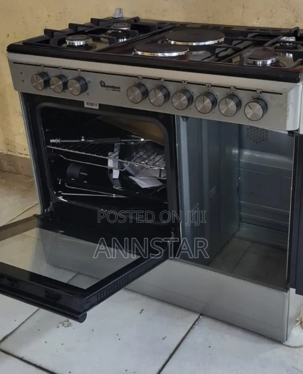 Ramtons 60 by 90 4+1 Hotplate Gas Cooker