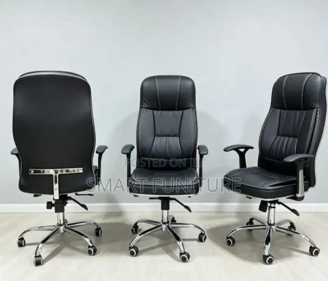 Black Leather Office Chairs Office Chair With Amrest