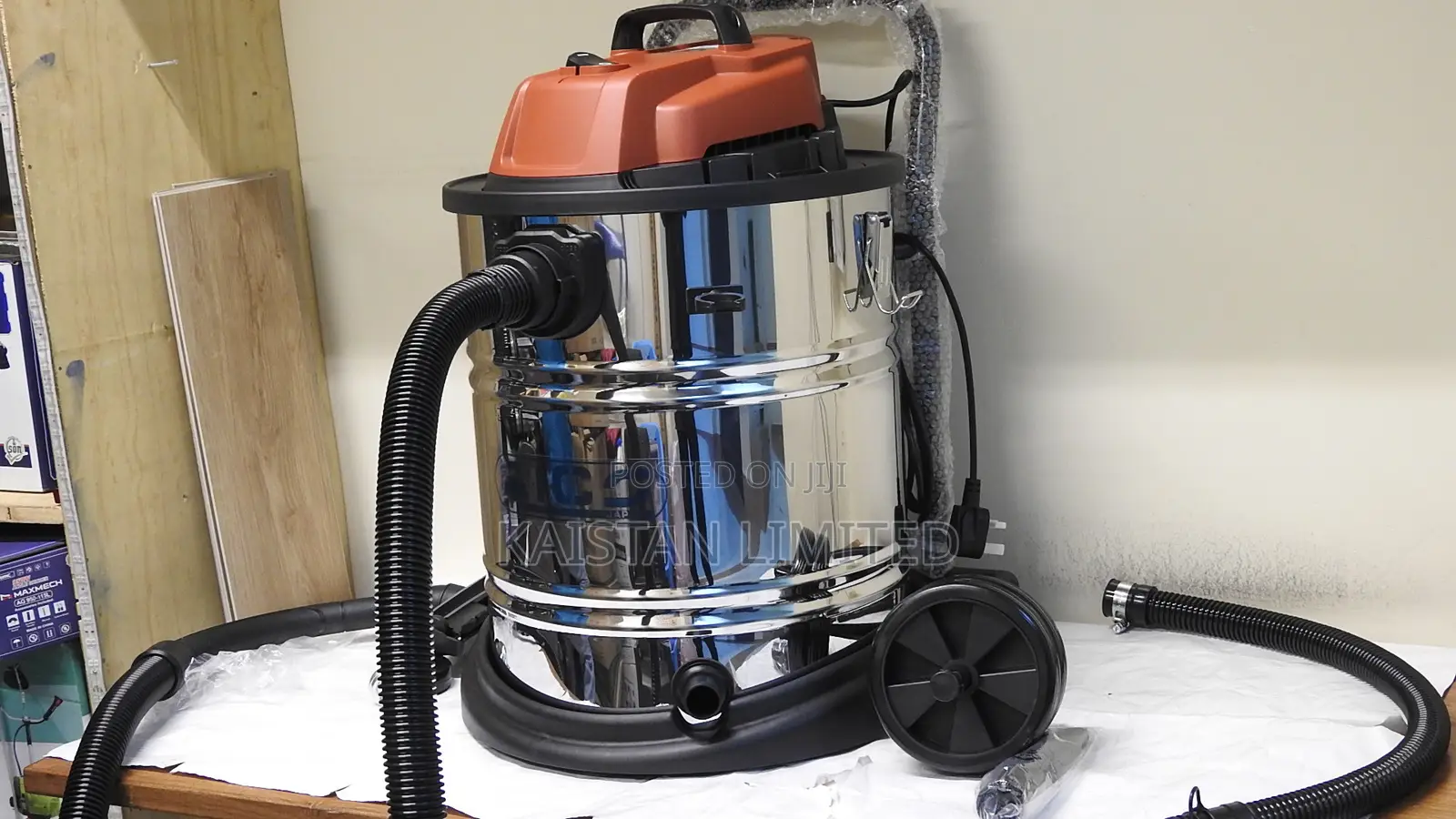 50L Capacity Wet and Dry Vacuum Cleaner for Car Wash Site Cleaning