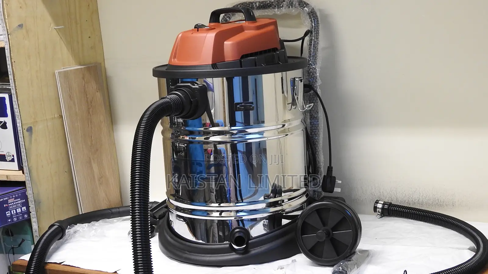 50L Capacity Wet and Dry Vacuum Cleaner for Car Wash Site Cleaning