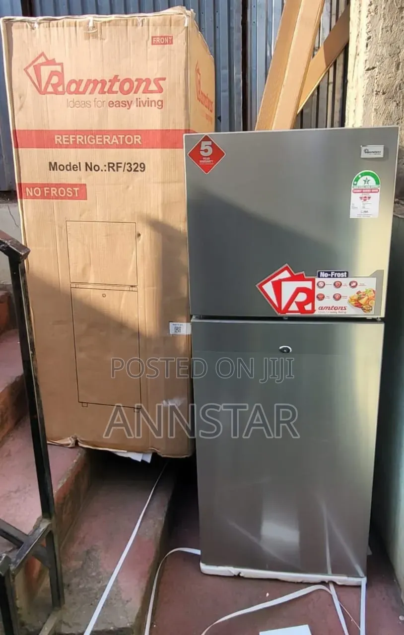 2 Star Ramtons Double Door Refrigerator R/7
