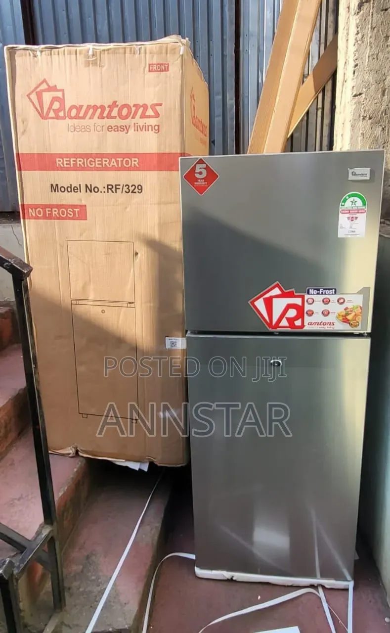 No Frost 188 L Ramtons Double Door Fridge