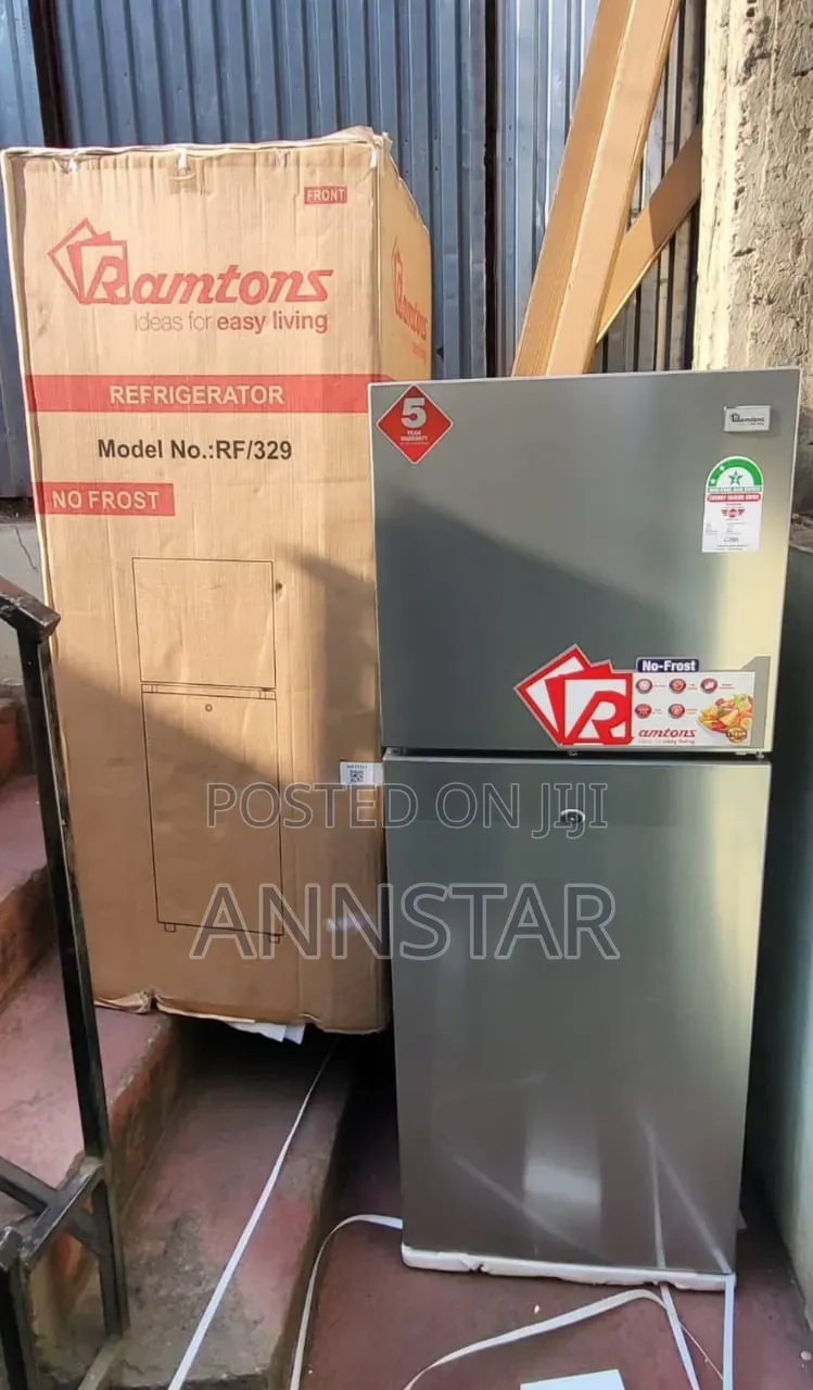 No Frost 188 L Ramtons Double Door Fridge