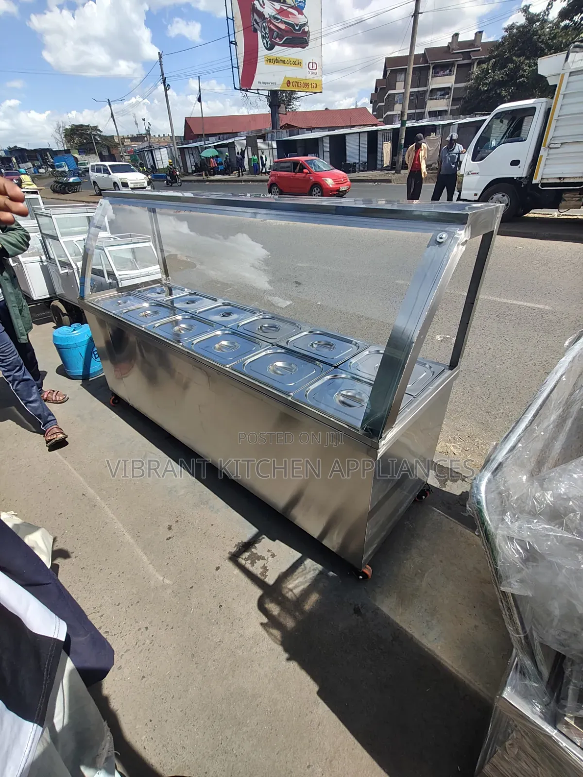 6‐Pan Electric Food Warmer – Commercial Bain Marie