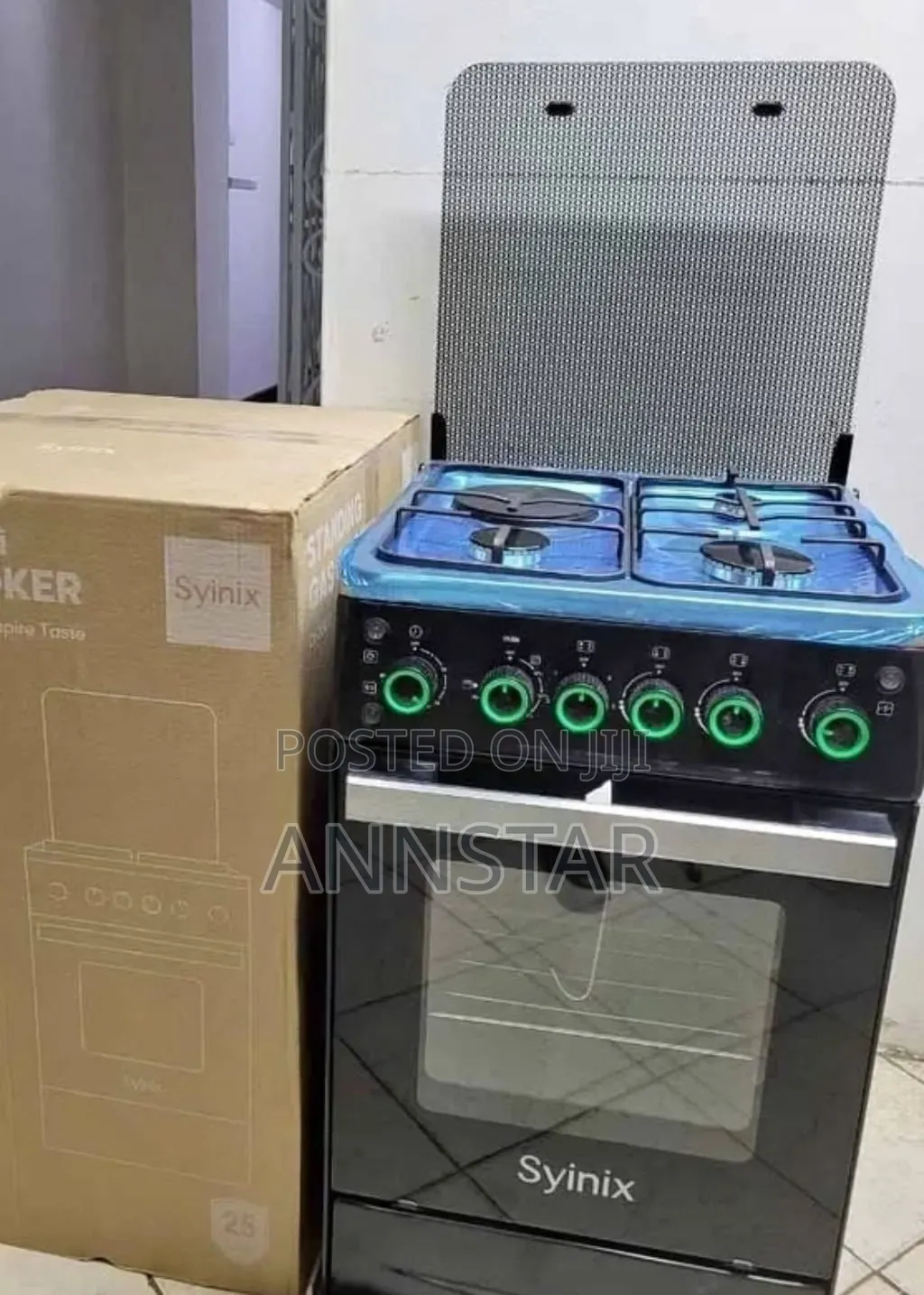 Safety 3+1 50 by 55 Syinix Gas Cooker