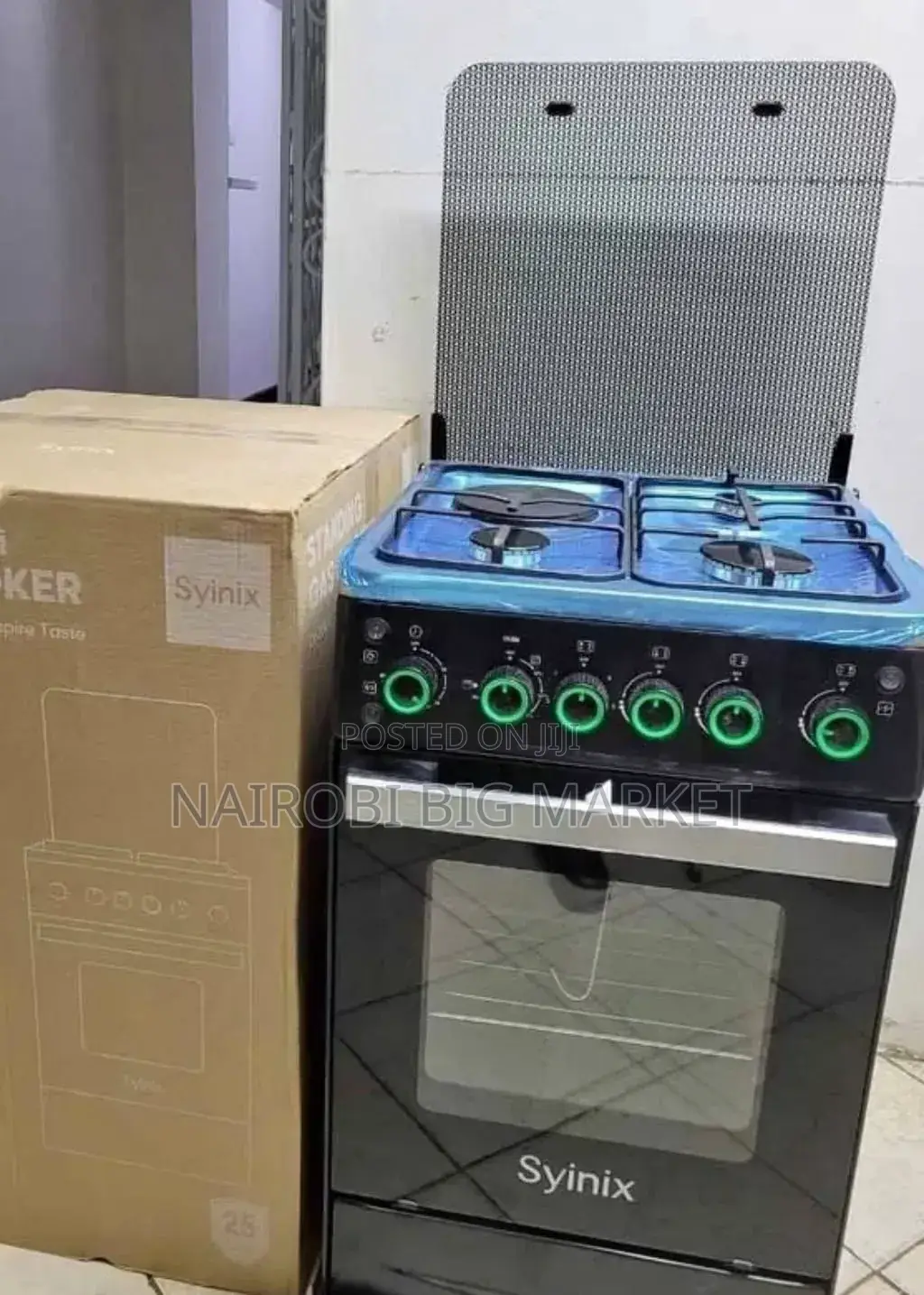 Safety 3+1 50 by 55 Syinix Gas Cooker
