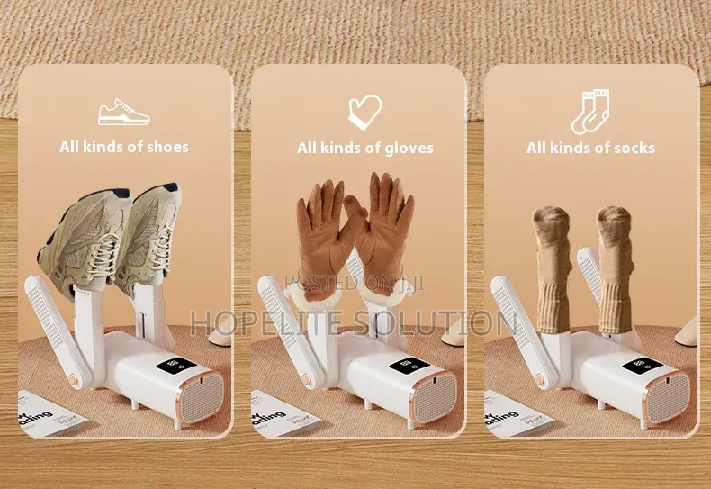 Multifunctional 2 Pairs Shoe Dryer 180w