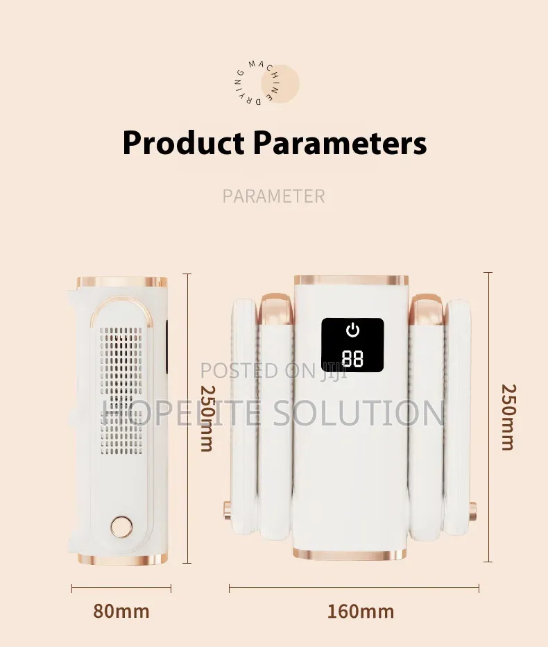Multifunctional 2 Pairs Shoe Dryer 180w