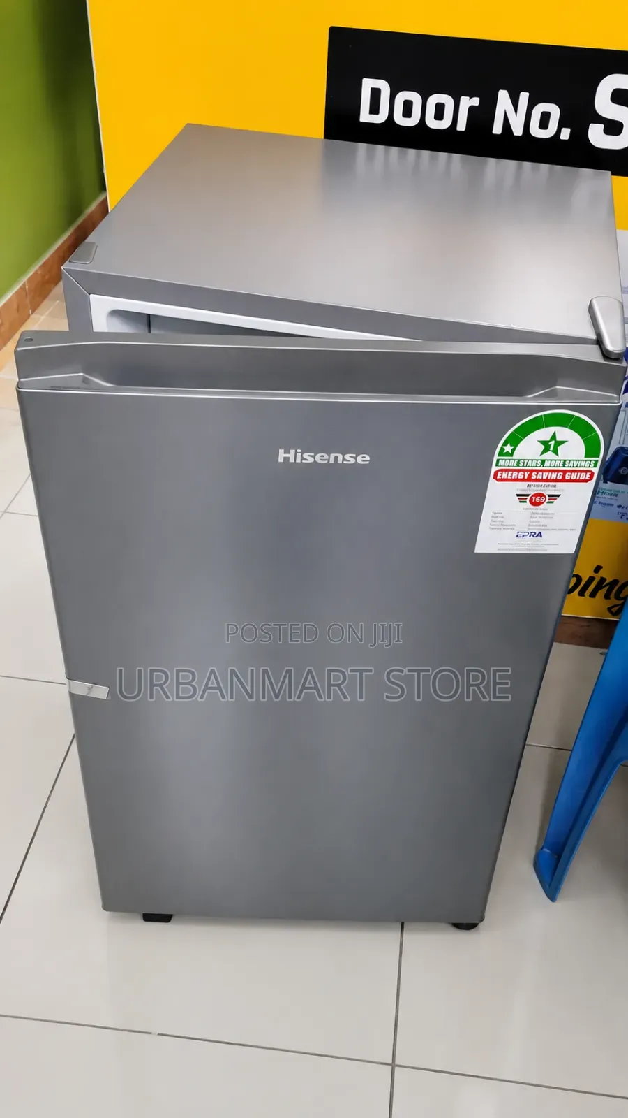 Hisense 94 Litres Single Door Refrigerator – Silver Finish