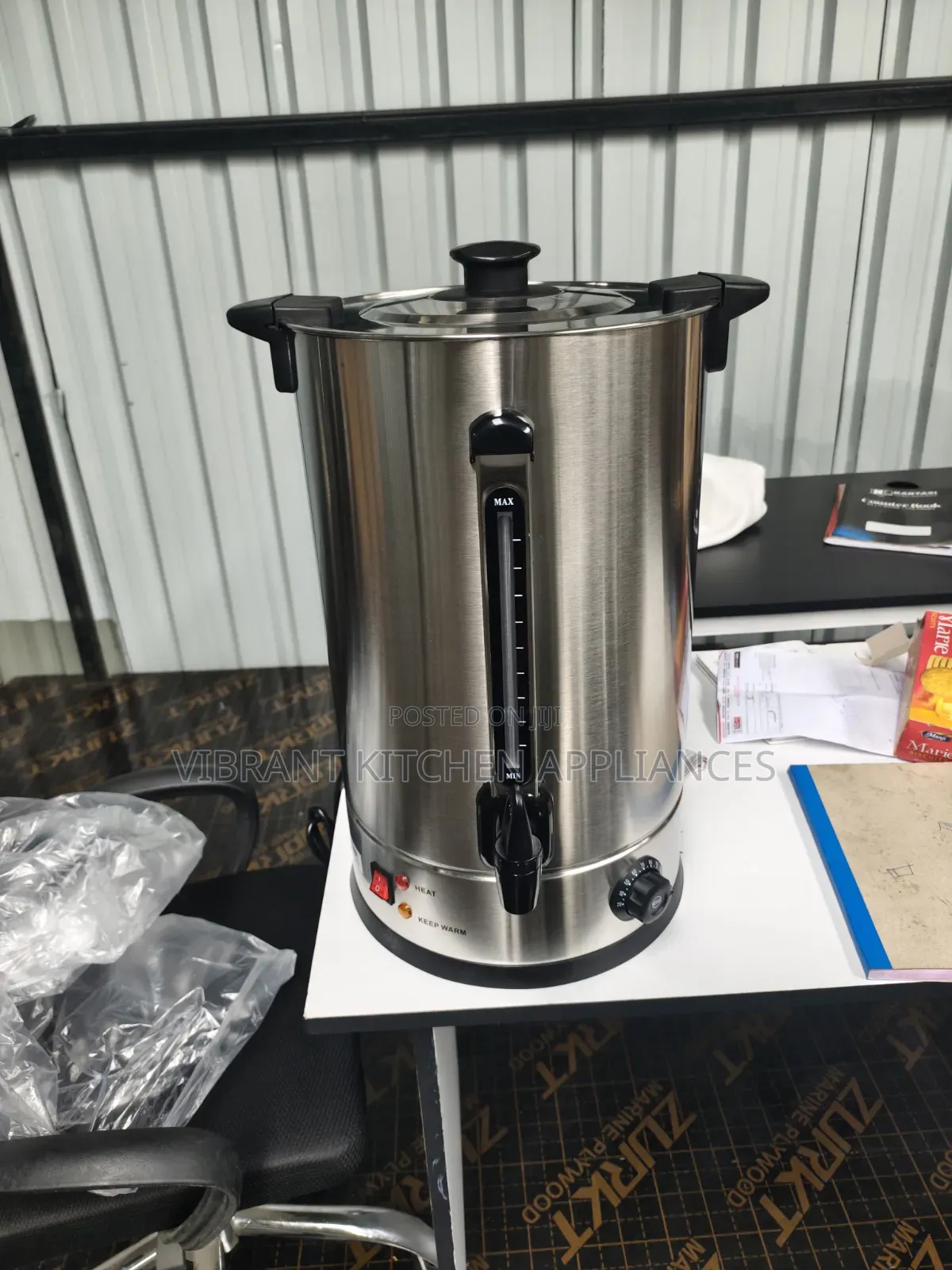 45 Litres Stainless Steel Commercial Tea Urn