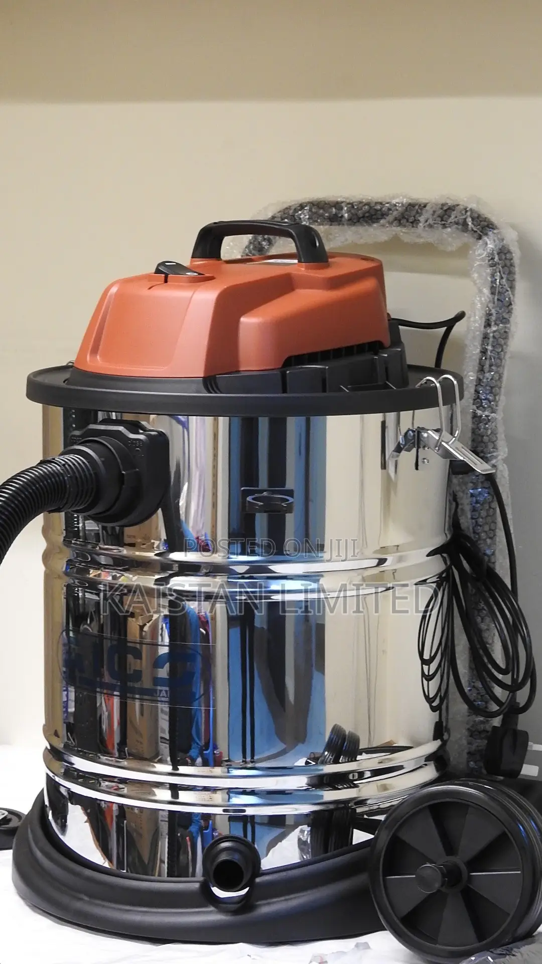 50L Heavy-Duty Wet and Dry Vacuum Cleaner for Home Industrial Use