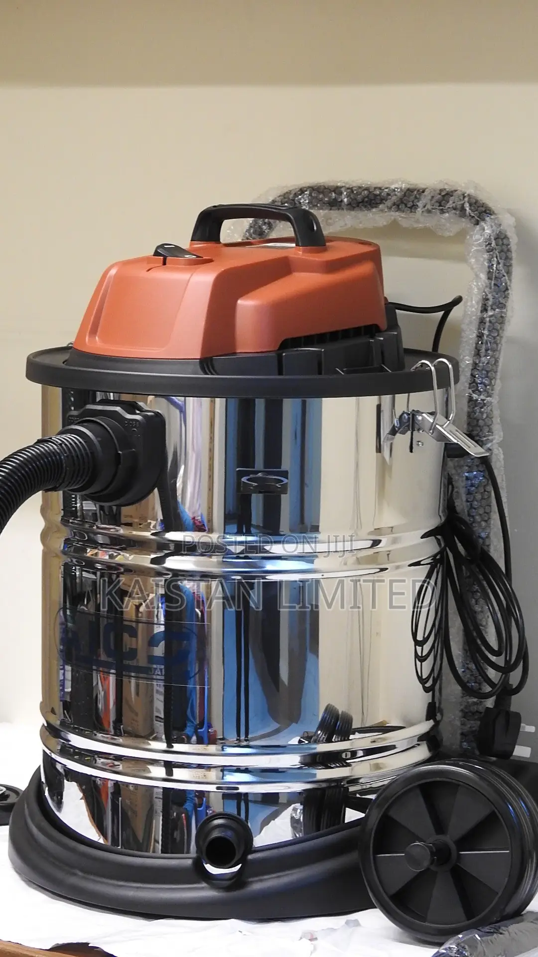 50L Heavy-Duty Wet and Dry Vacuum Cleaner for Home Industrial Use