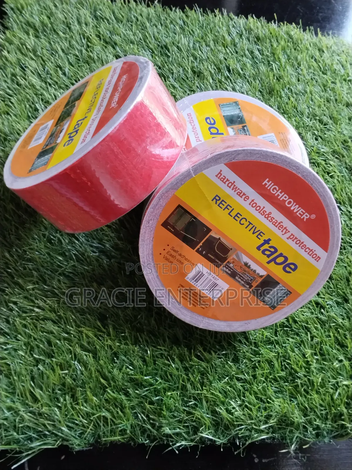 High-Power Reflective Safety Warning Tape