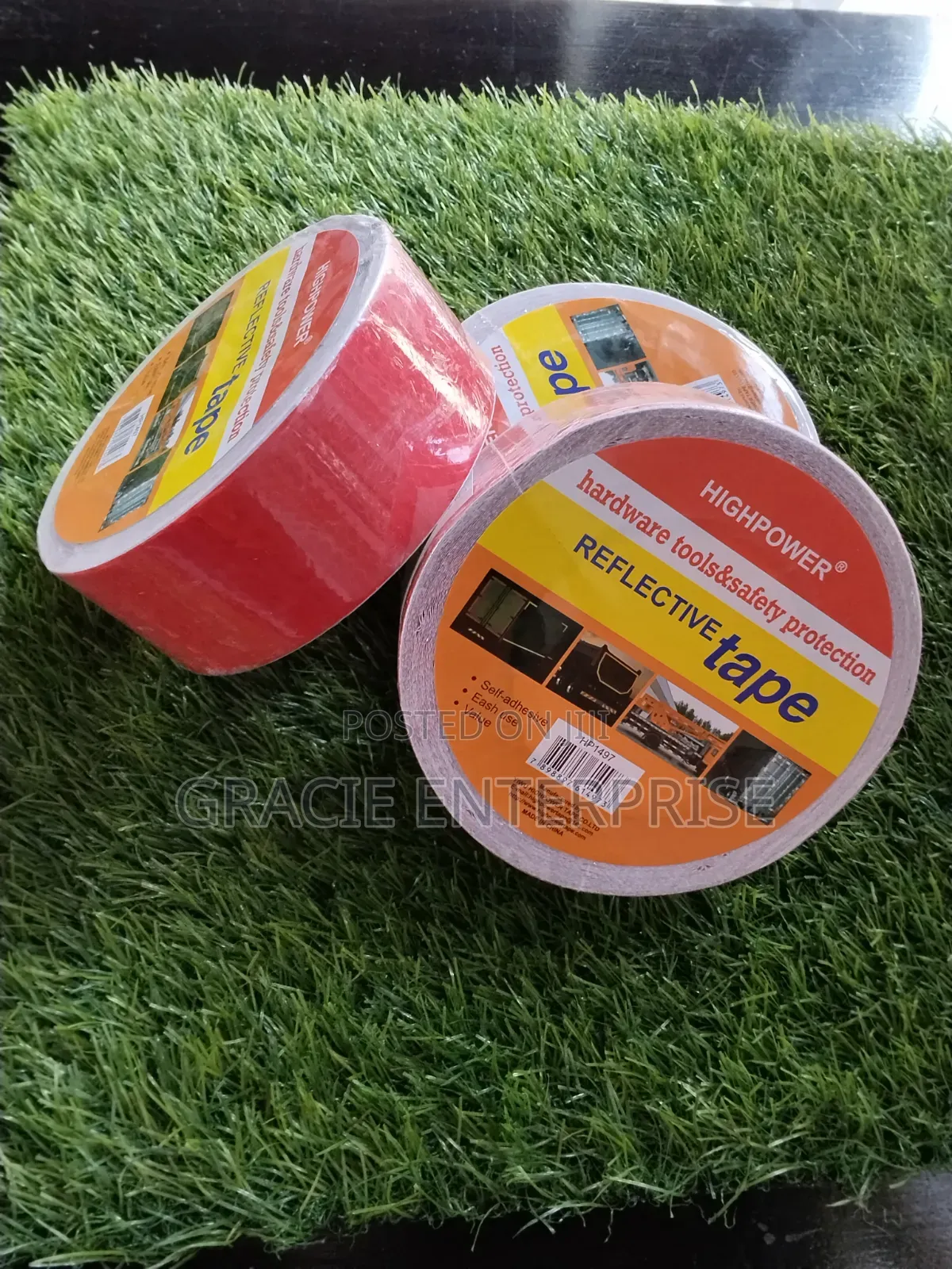 High-Power Reflective Safety Warning Tape