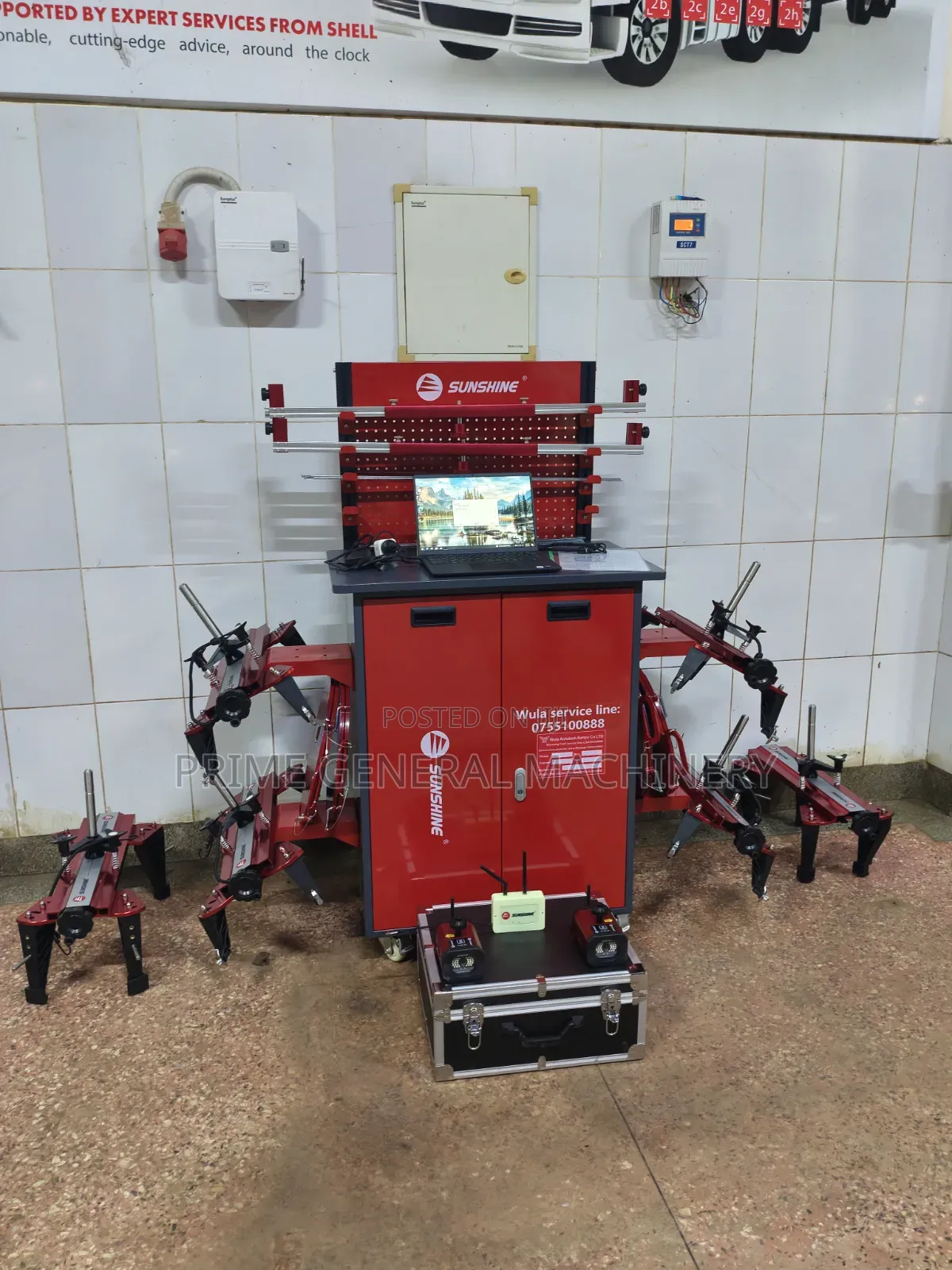 3D Truck Will Alignment Machine