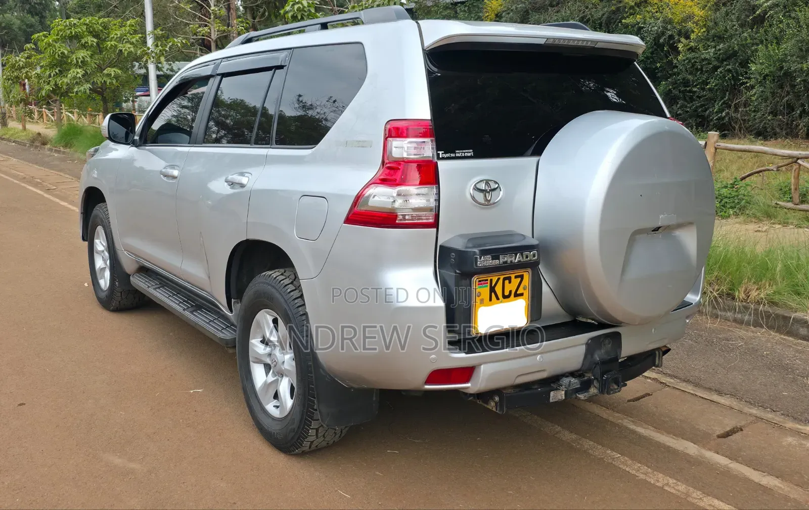 Toyota Land Cruiser Prado 3.0 TD 2012 Silver