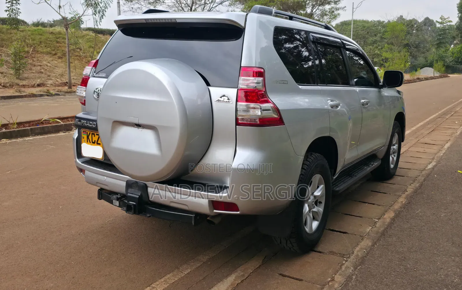 Toyota Land Cruiser Prado 3.0 TD 2012 Silver