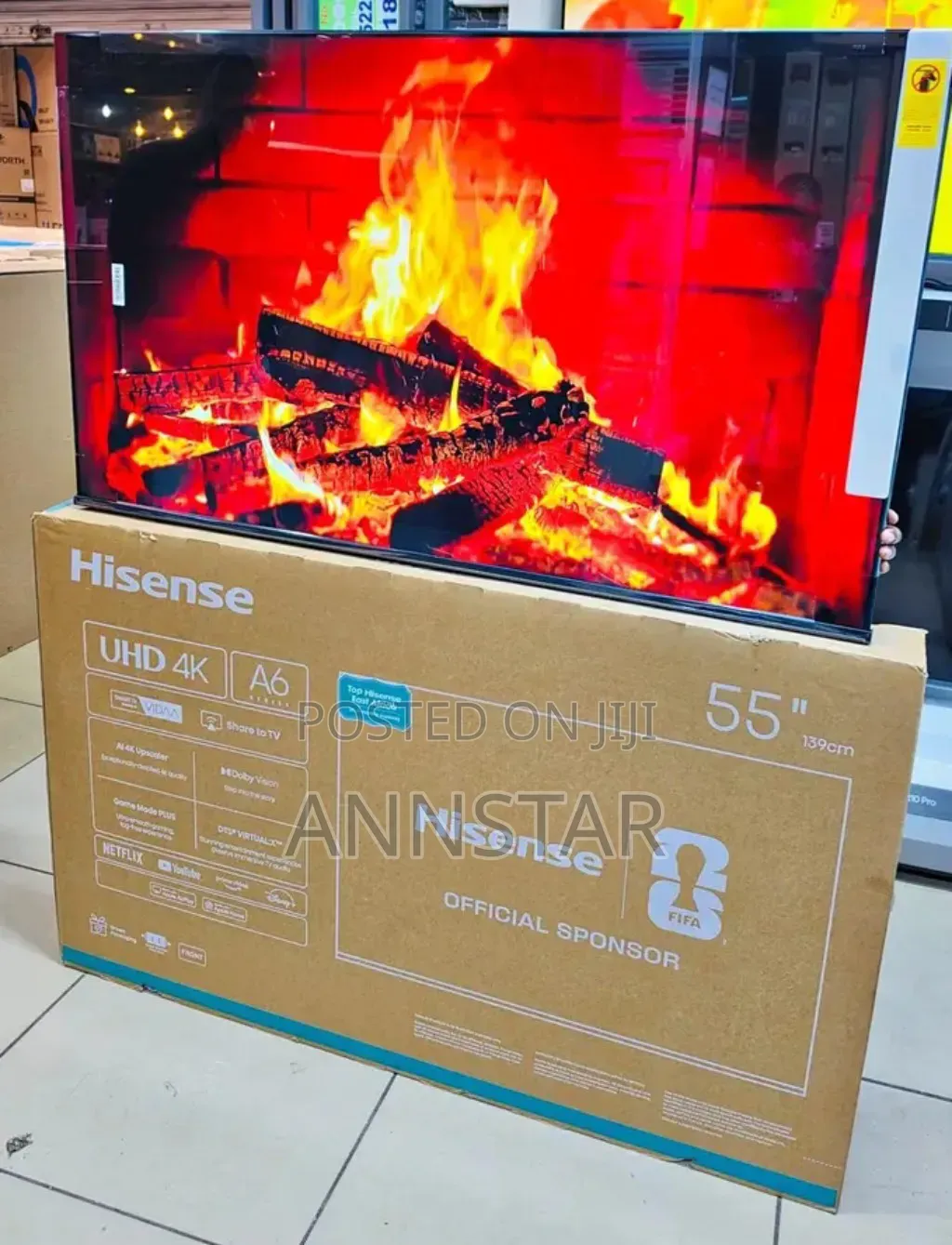 Hisense 55A6k 55 Inch 4 K UHD Smart Led TV