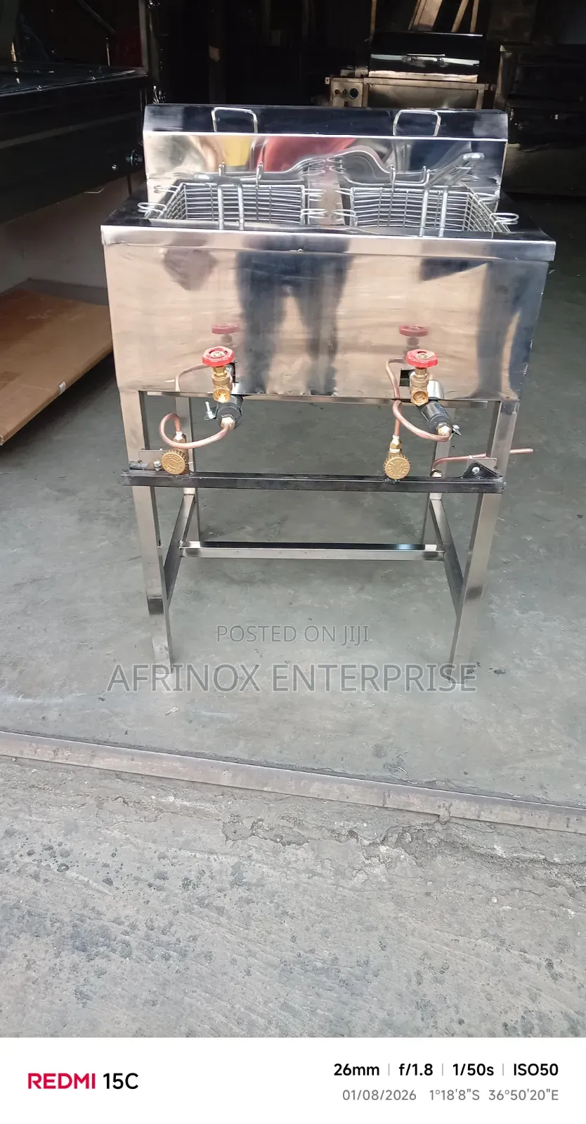 34 Litres Gas Deep Fryer
