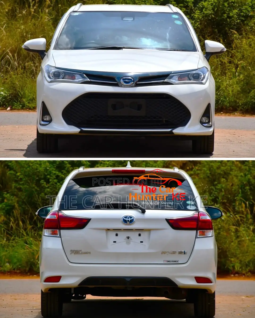 Toyota Corolla Fielder 1.5 Hybrid FWD 2019 White