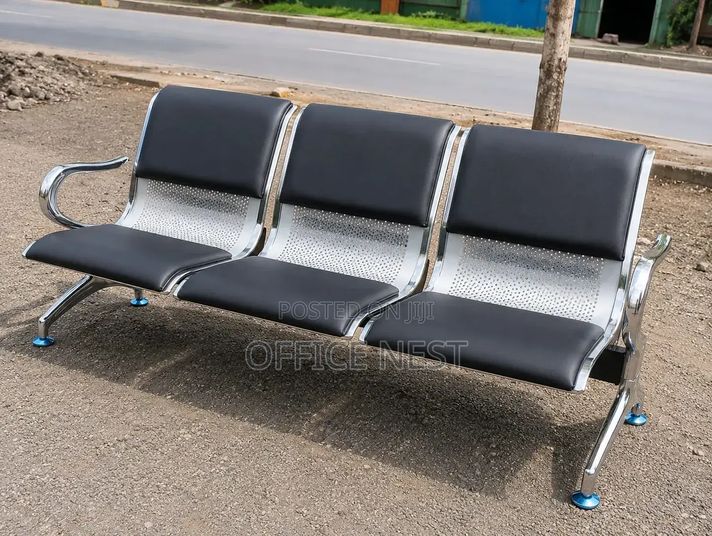 3-Seater Waiting Bench -Light Duty