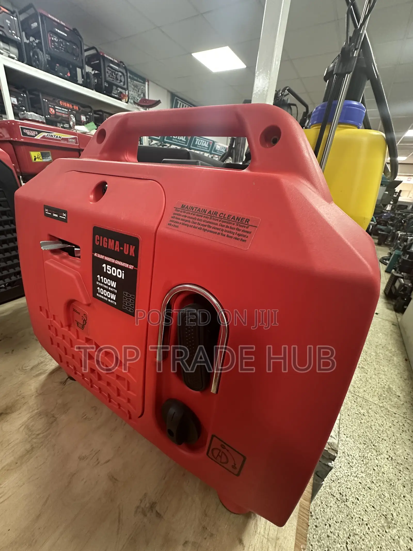 Cigma UK 1500i Super Silent Inverter Petrol Generator 1kW/1.5kVA