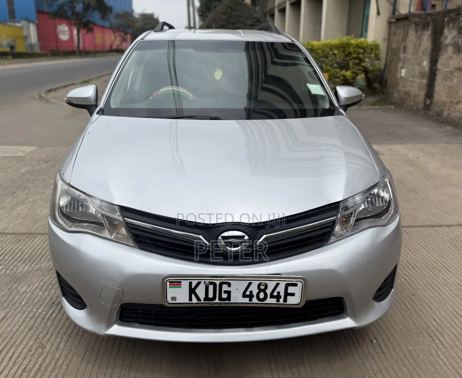 Toyota Corolla Fielder 2014 Silver