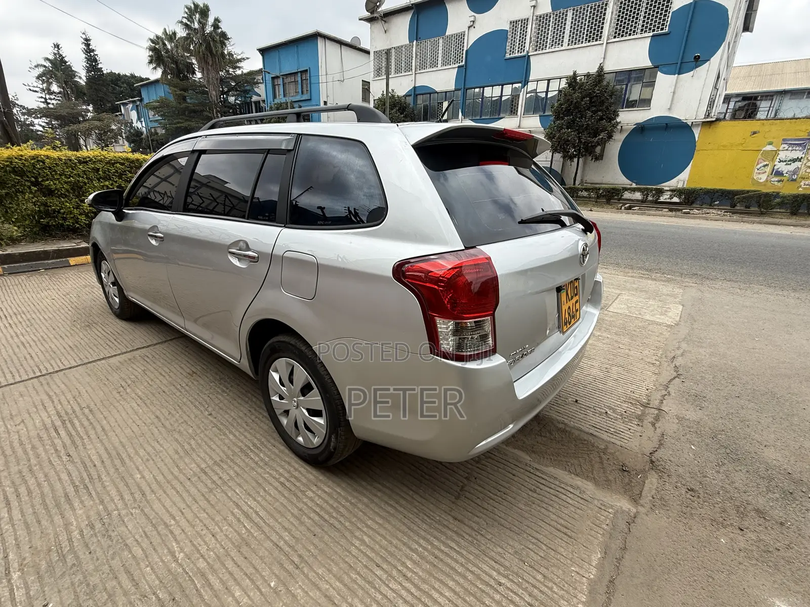Toyota Corolla Fielder 2014 Silver