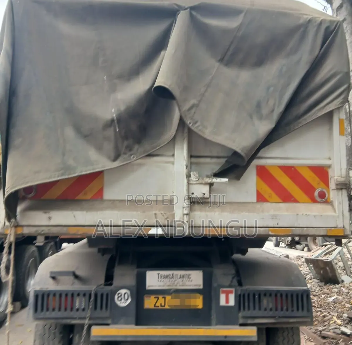 ZJ Tipping Trailer Still New