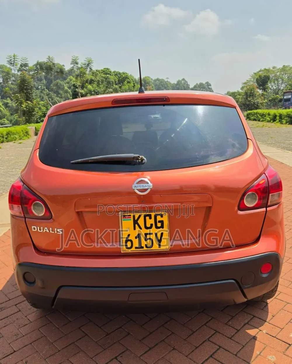 Nissan Dualis 2009 Orange