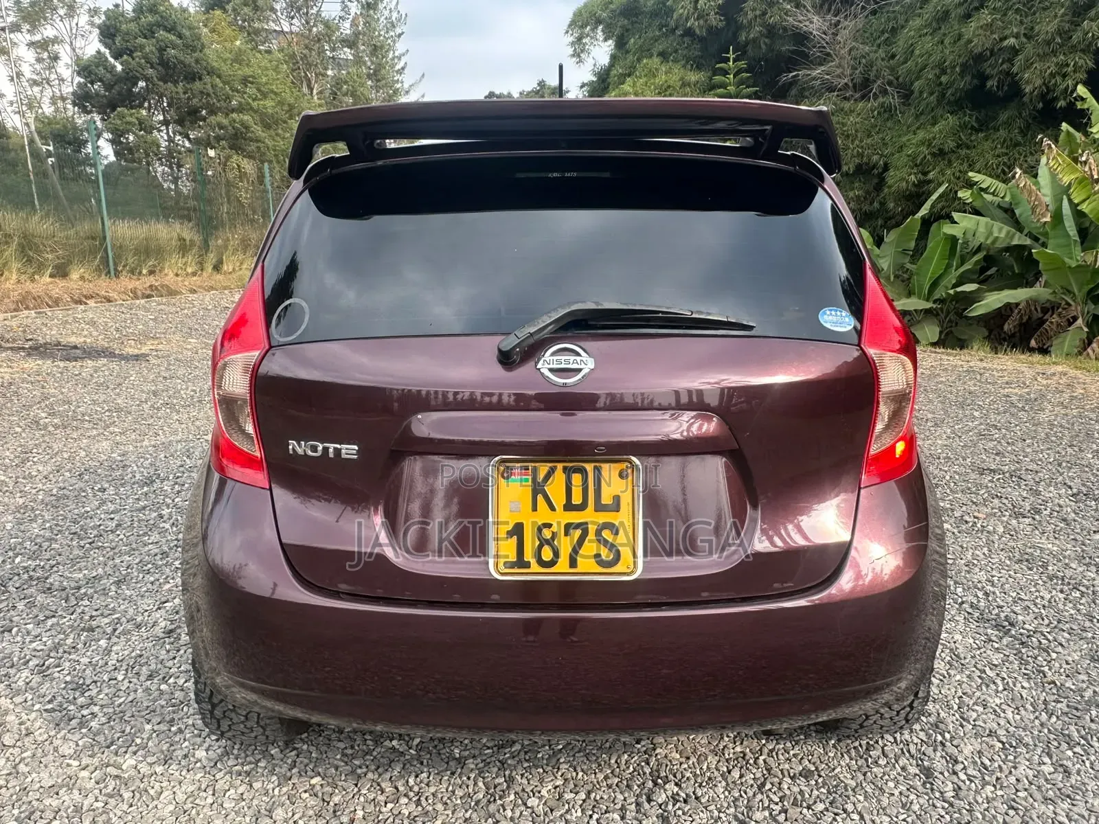 Nissan Note 2015 Maroon
