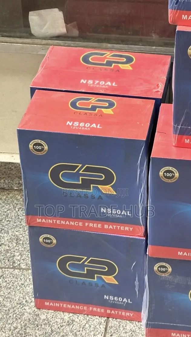 Gr Automotive Car Battery Ns60 Al/Ar 12v 45ah
