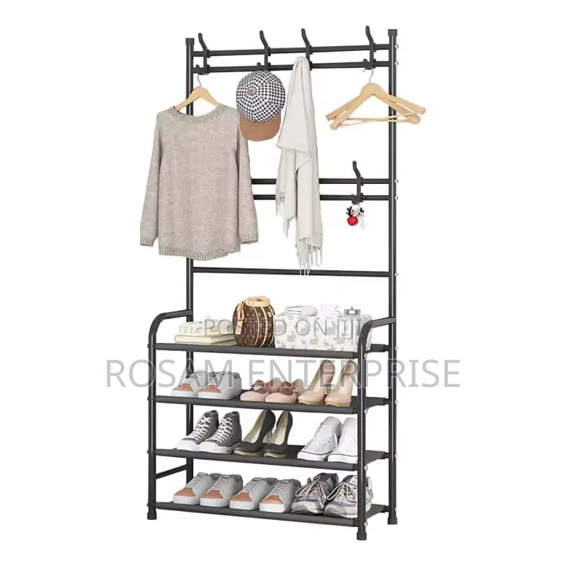 5 Tier Shoe Rack With Hanger