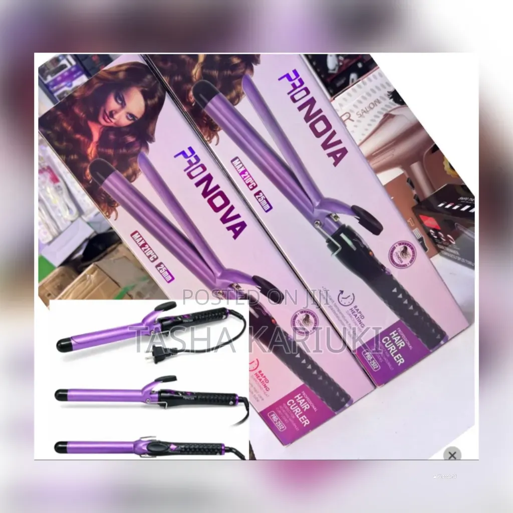 Pronova Professional Hair Curler and Tong Stick