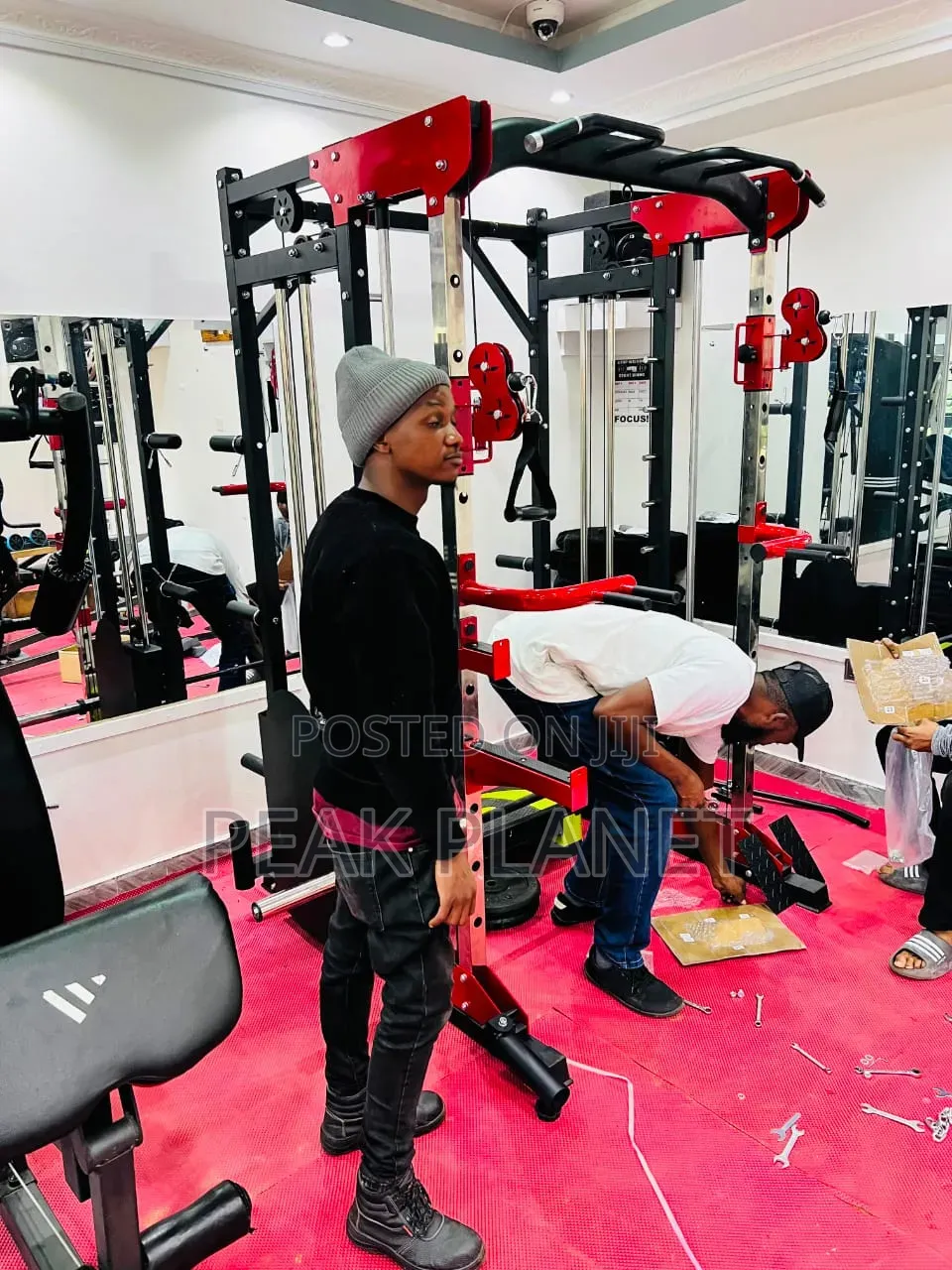 Full Body Workout Smith Machine – Multi Gym Training Station