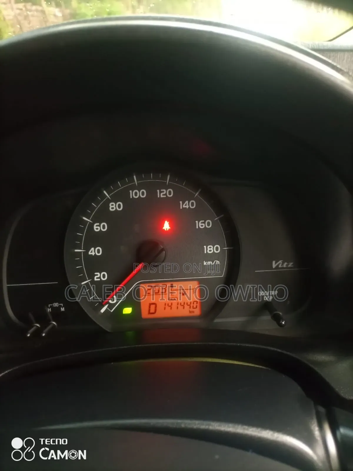 Toyota Vitz 2012 Gray