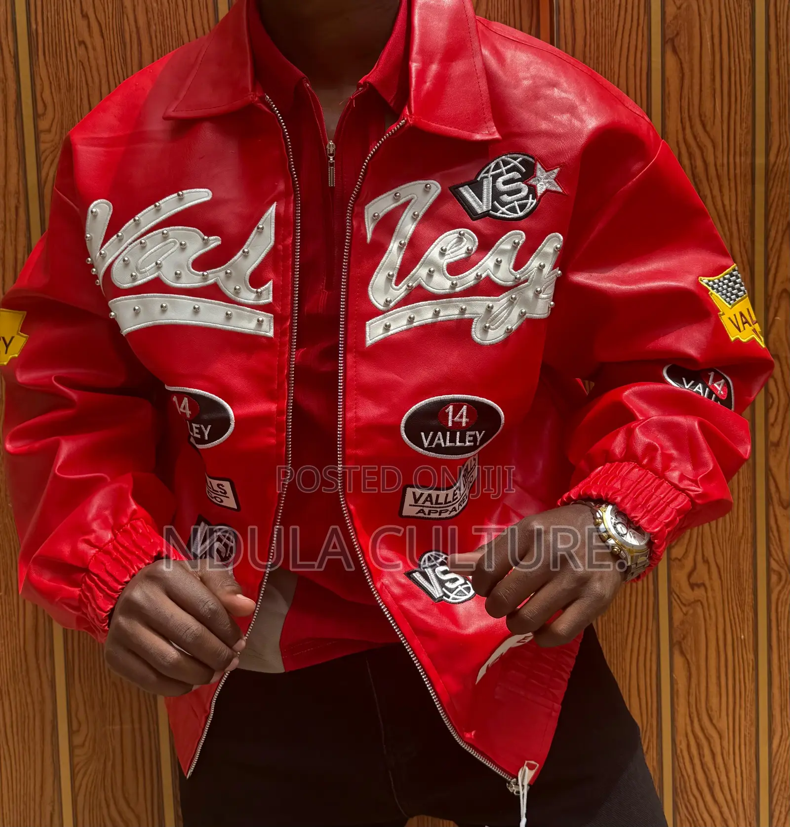 Chrome Baggy Leather Jackets