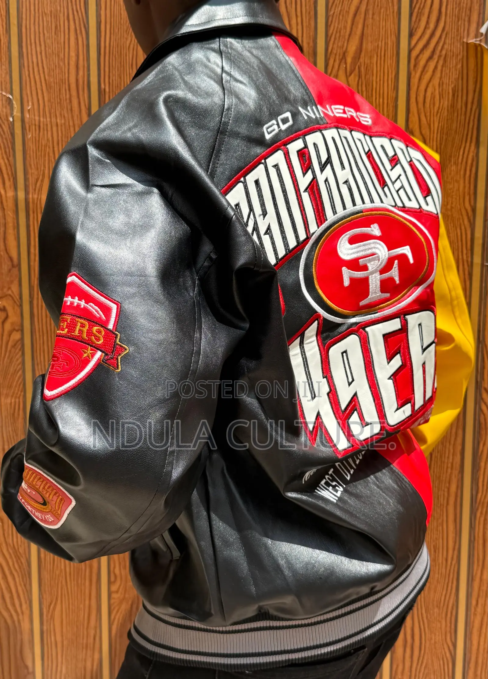 Chrome Baggy Leather Jackets