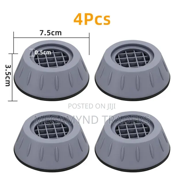 Anti Vibration Pad 4pc / 4pc Anti-Vibration Rubber Appliance Pads
