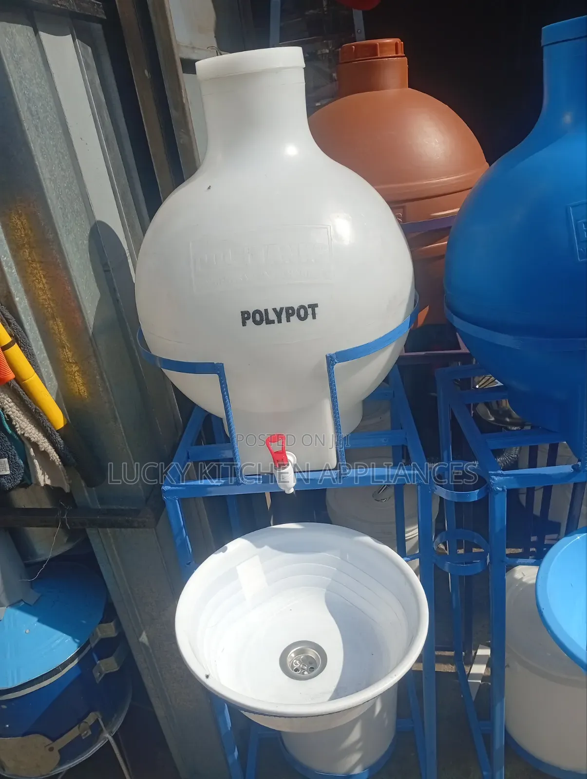 Hands Washing Station Machine.