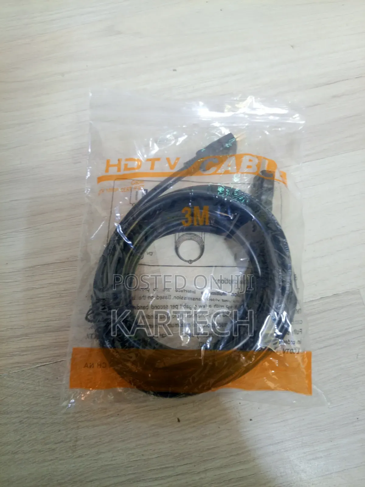 3 Meter HDMI to HDMI Cable – Full HD High-Speed