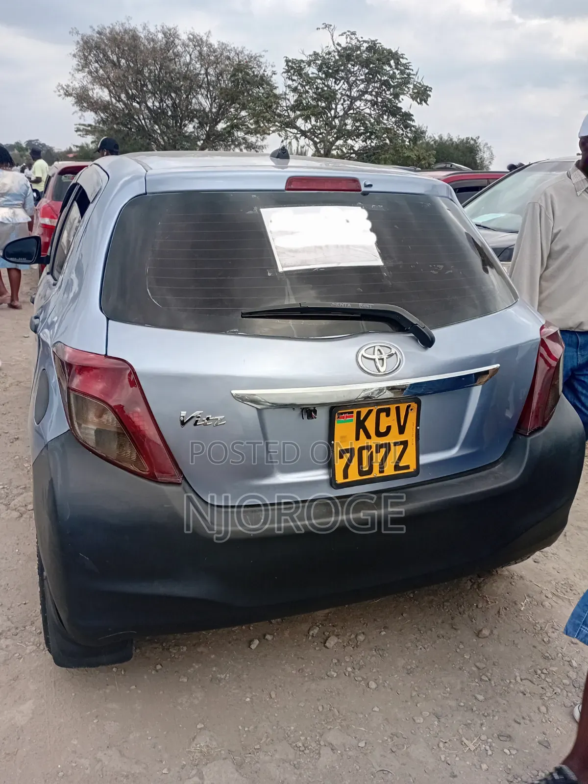 Toyota Vitz 2013 Blue