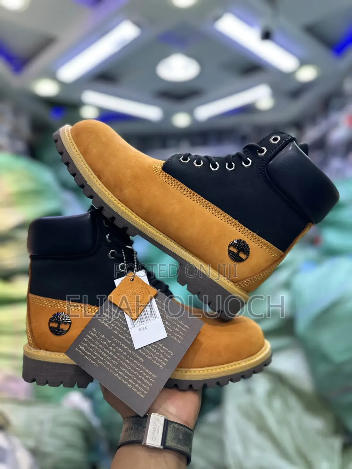 Timberland. “Brown Black ” Quality Leather Size 39-45