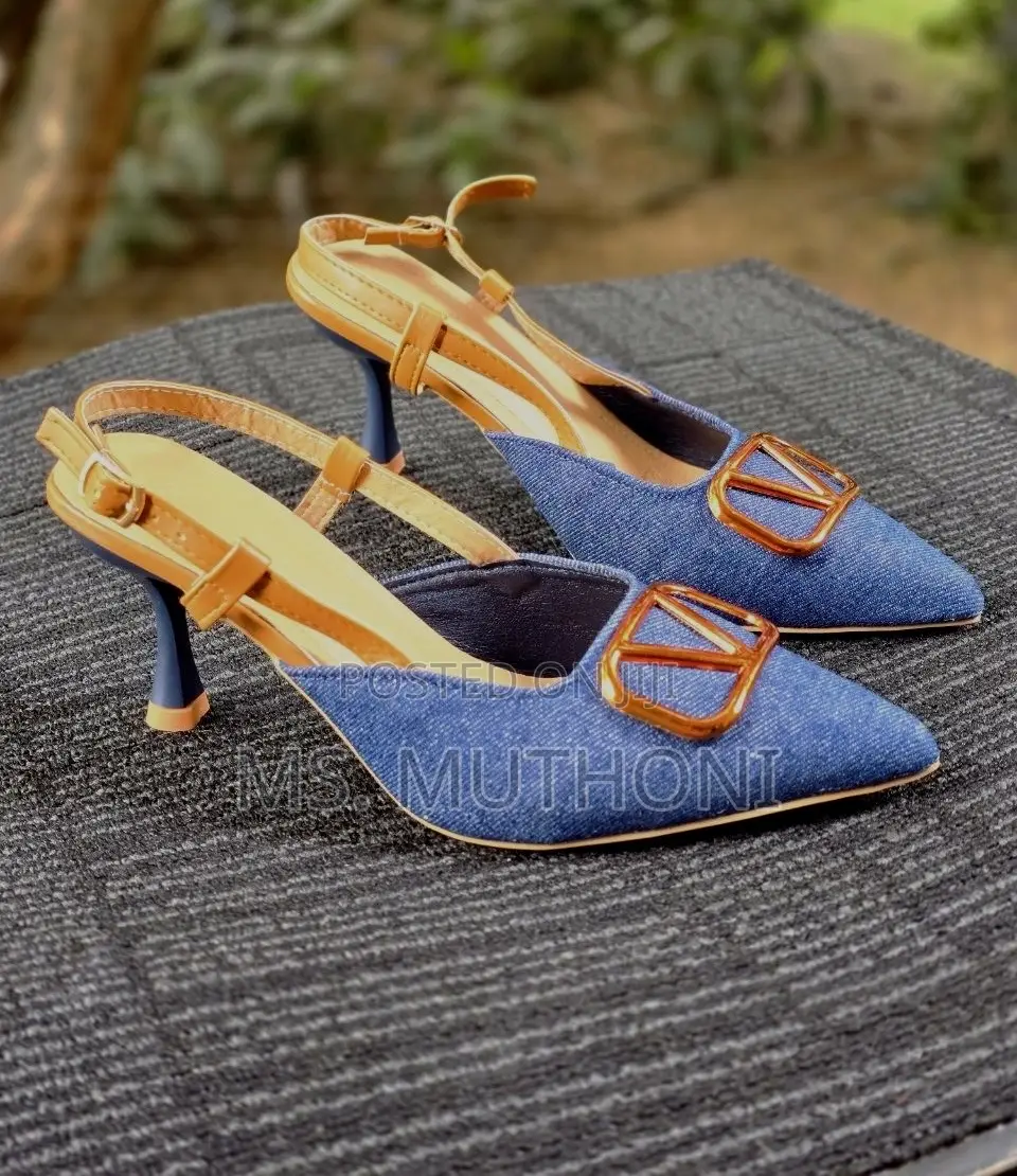Ladies Designer Kitten Heels Size 36-41