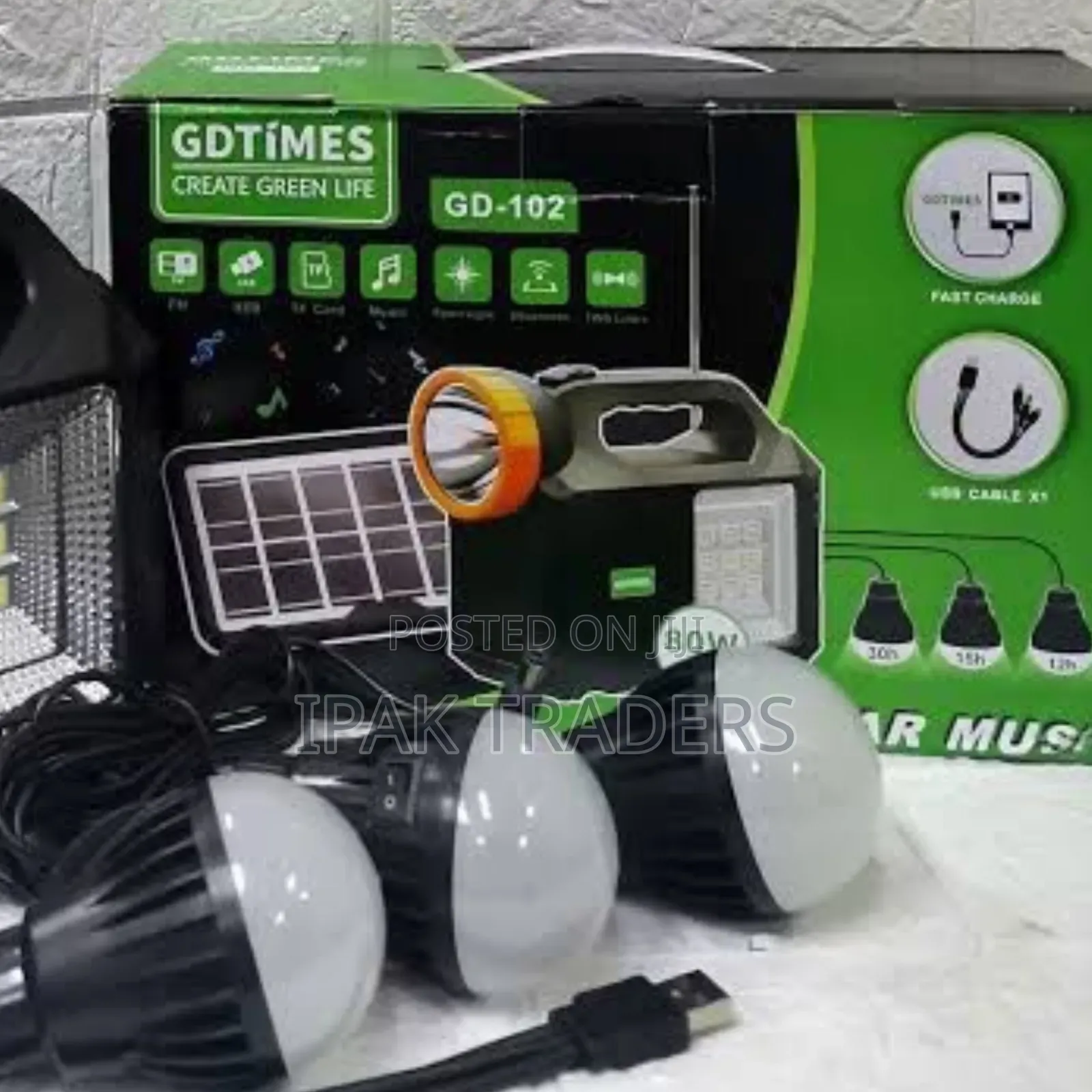 *JsotLamp Home Kit* *JS-102 With Radio and Bulbs